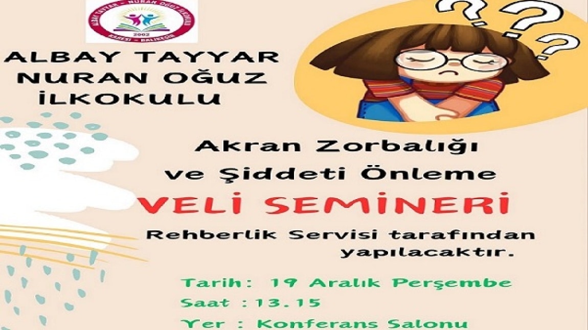 Veli Eğitim Semineri